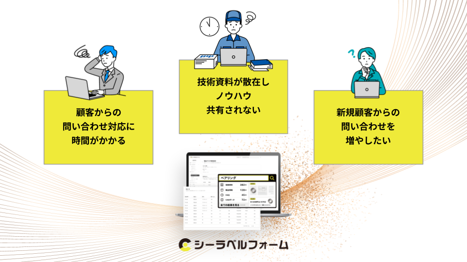シーラベルフォーム解決する課題